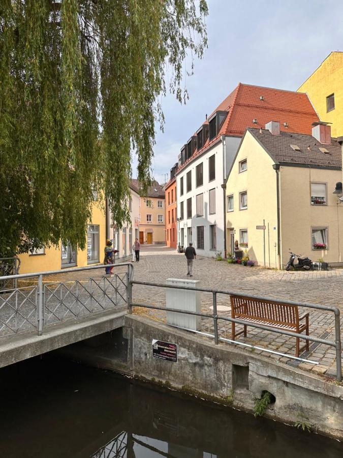Stadtflair Freising - Moderne Wohnung Im Zentrum Luaran gambar